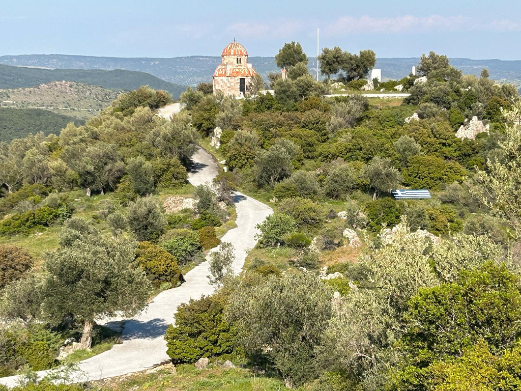Lesvos is covered in wild, bushy areas and shady olive groves,…
