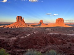Thumbnail: …and take a late afternoon drive through Monument Valley.