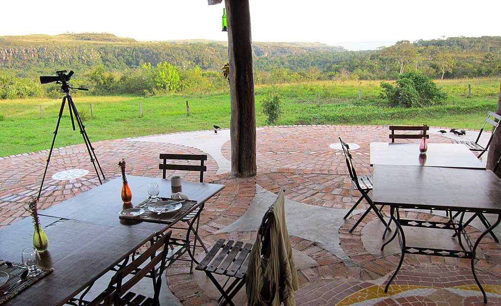 Our lodge is located in an ideal location, with great habitat and wildlife right outside our rooms.