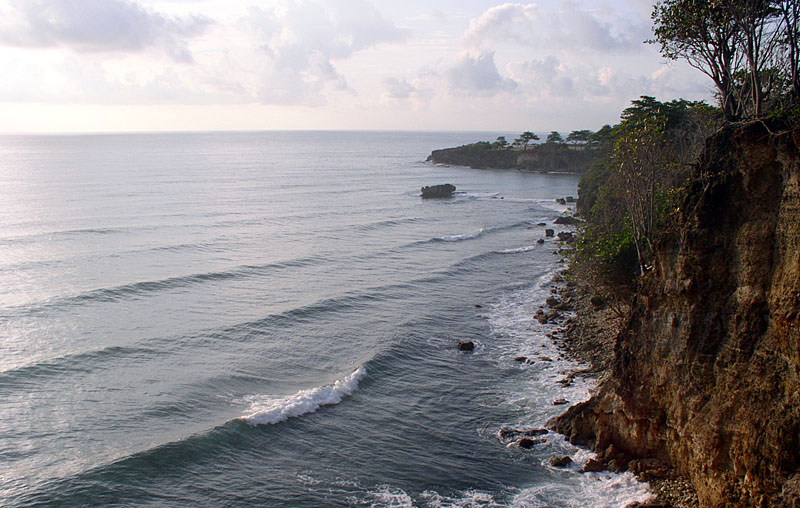 …to the coast…