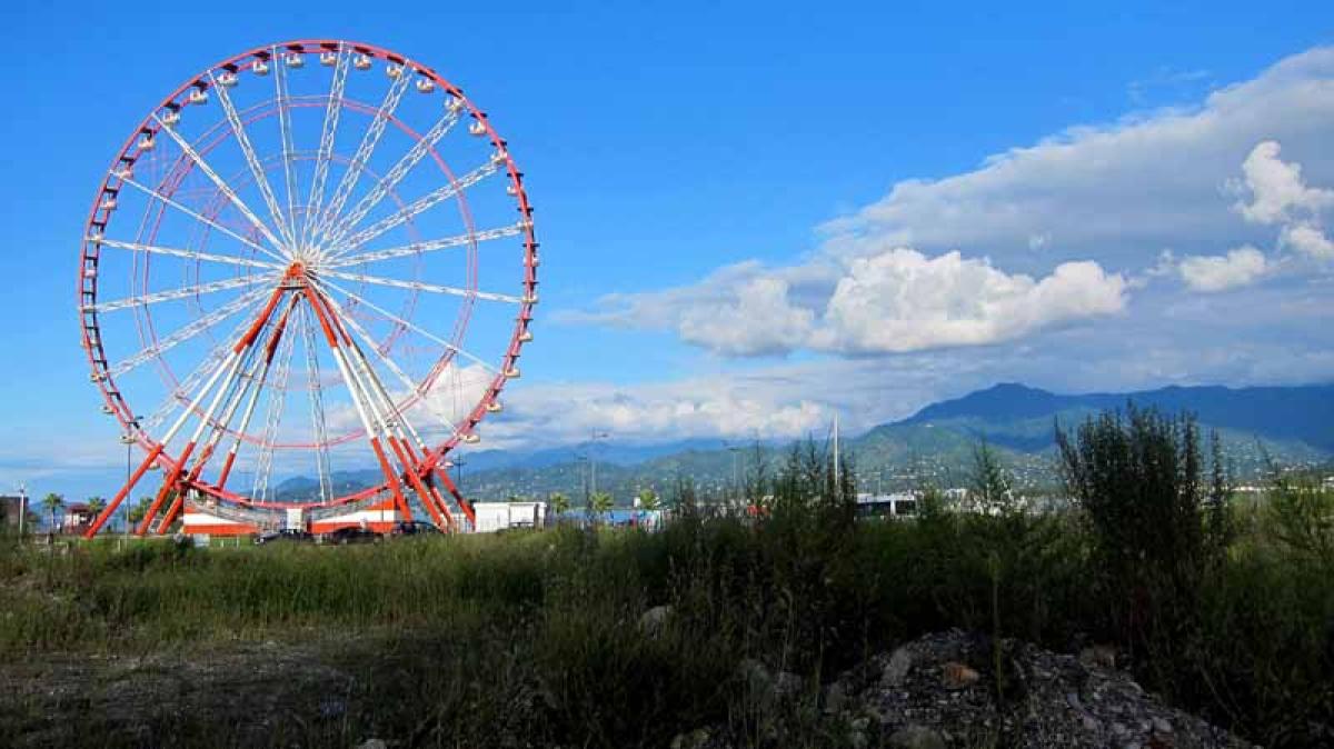 ...and we'll check the scrubby areas around Batumi, as anything can turn up anywhere...