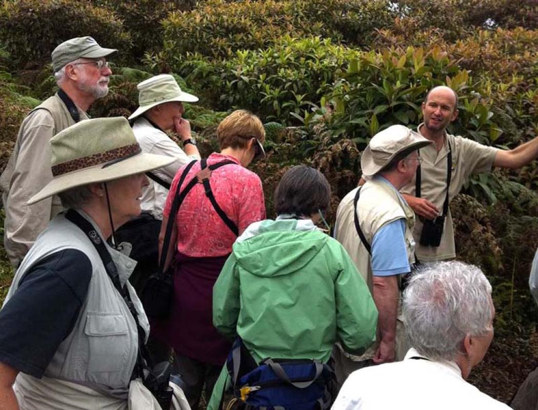 We start our visit to the Galapagos in the moist, interior highlands of Santa Cruz, joined by a locally licensed guide.