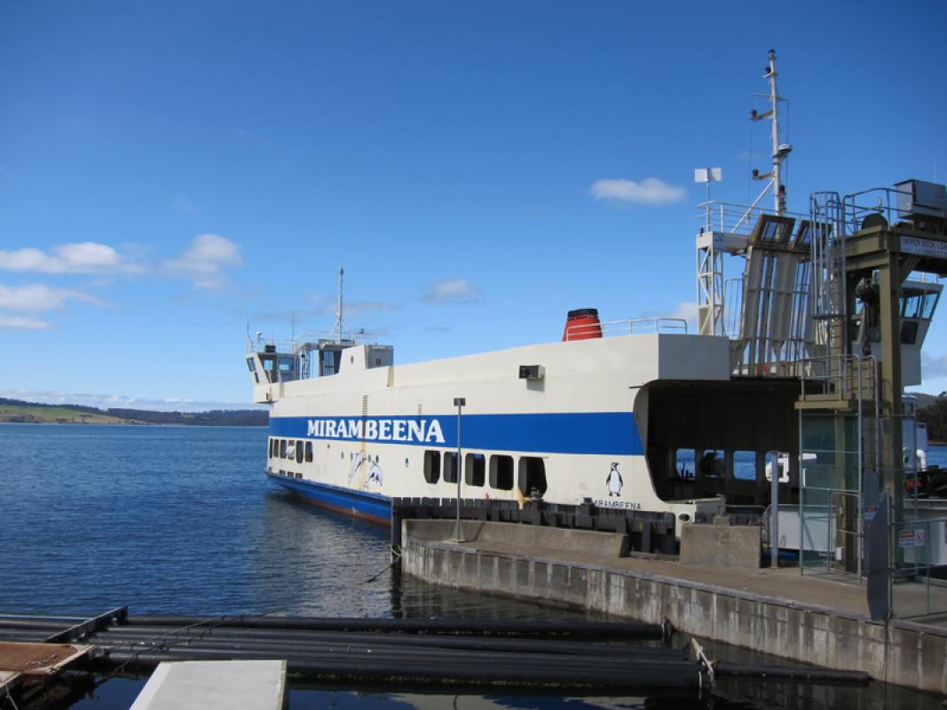 The next day we'll fly to Tasmania and then take a ferry out to Bruny Island...