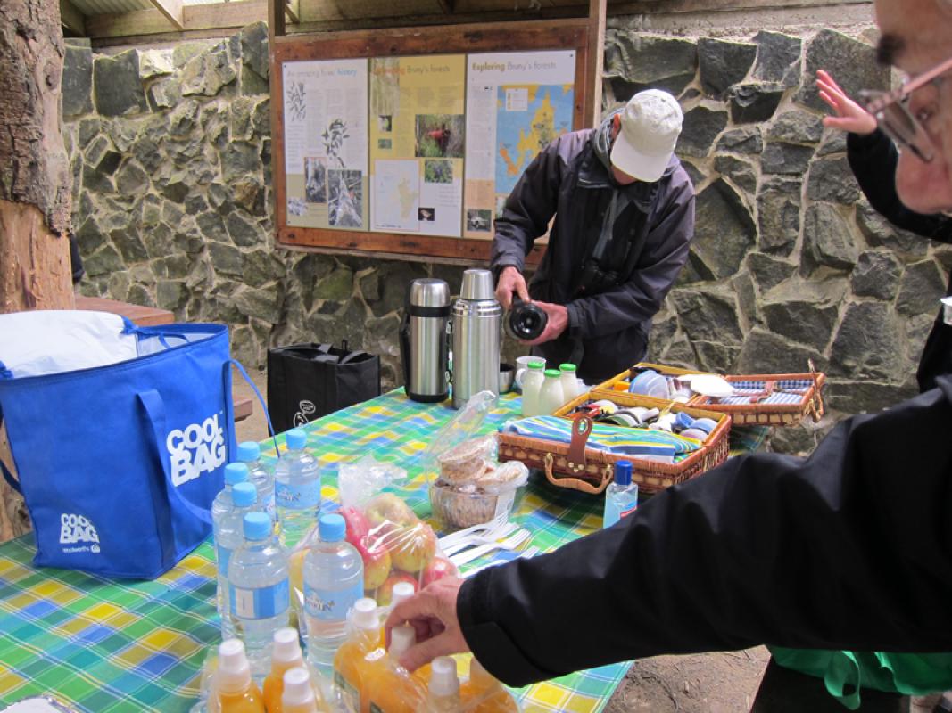 We’ll take picnic  lunches that will allow for full days in the field.