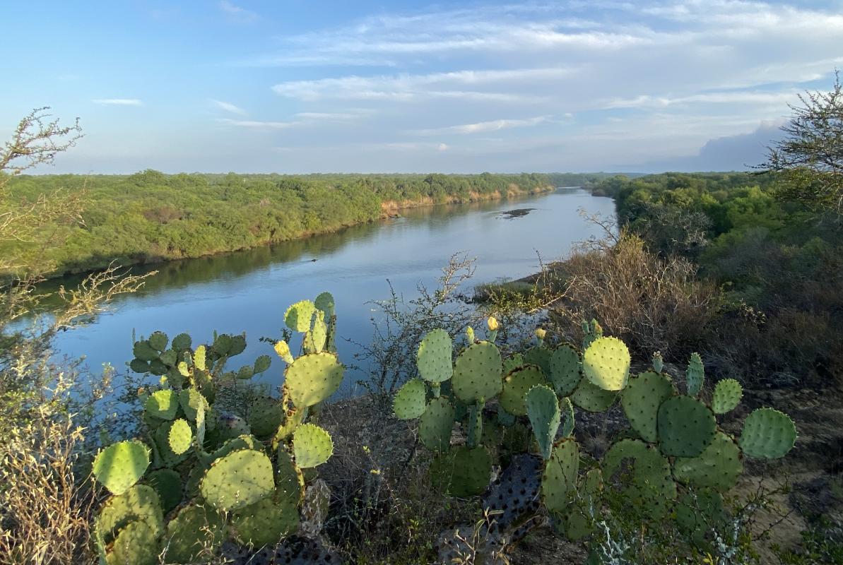 Santa Margarita Ranch overlooking the Rio Grande - Texas Spring - Kistler.jpg
