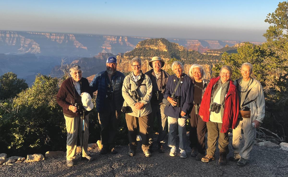 Sunrise at the Grand Canyon.