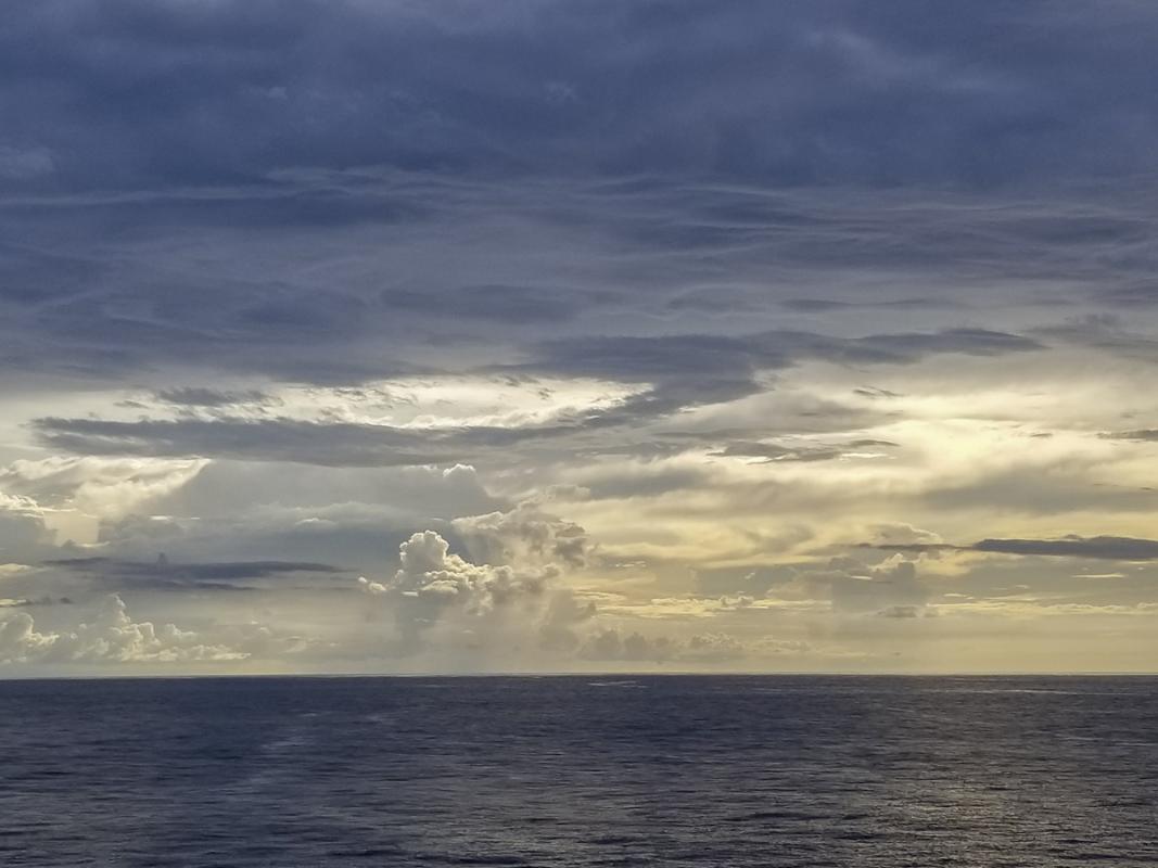 The constantly changing skyscapes and seascapes added another dimension to this remarkable tour, which crossed a third of the planet and produced about 400 bird species!
