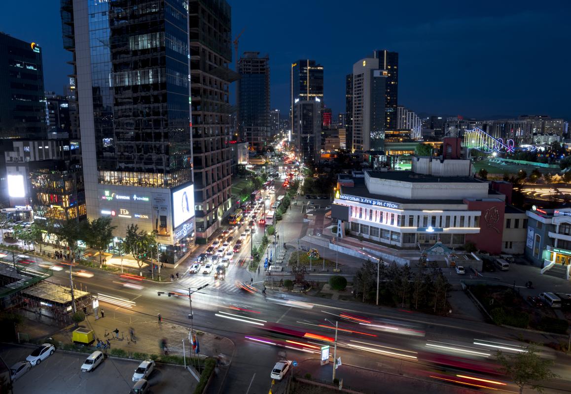 …before spending the final night of the tour back in Mongolia’s bustling capital, Ulaanbaatar. 