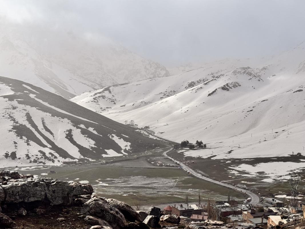 Overlooking Oukaimeden in the Atlas Mountains