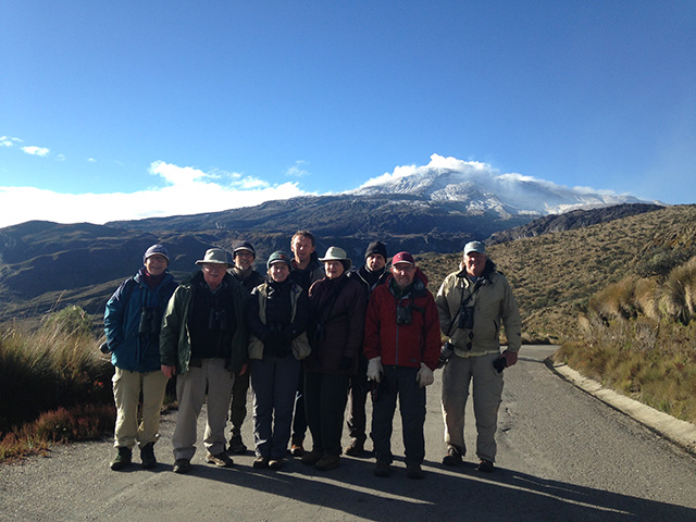 Image for Fabrice Schmitt on his just-completed tour, Colombia