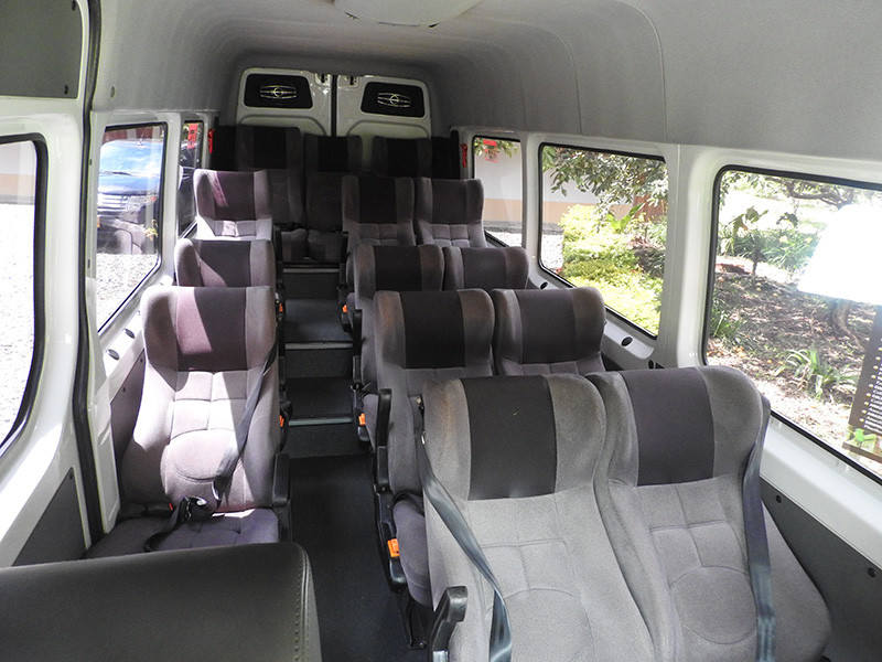 For most of the trip we’ll use a very comfortable bus for our small group…