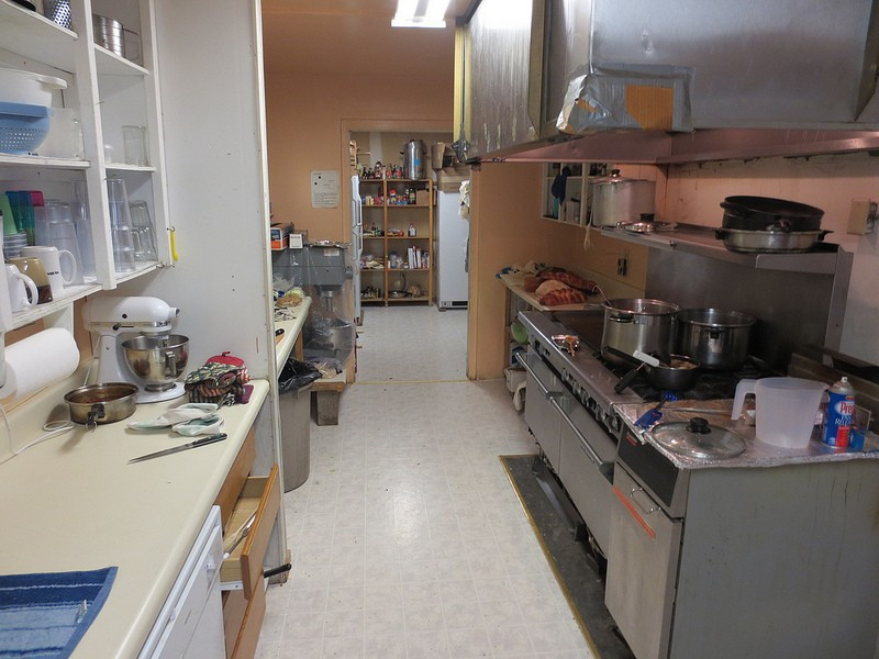 …and the kitchen…