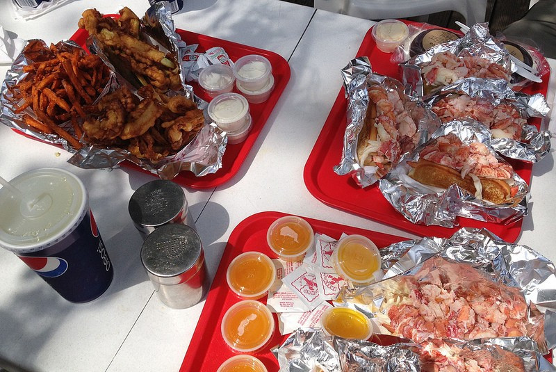 …and we’ll also begin our culinary tour with Maine’s famous Lobster Rolls.