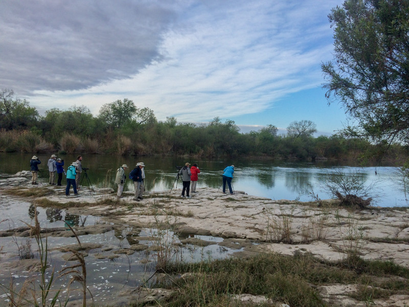 Time will be spent on the banks of the Rio Grande River …