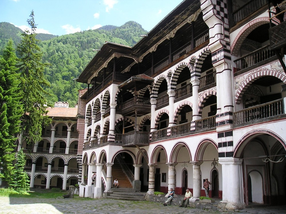 Rila Monastery is the largest Eastern Orthodox monastery in Bulgaria (PD)
