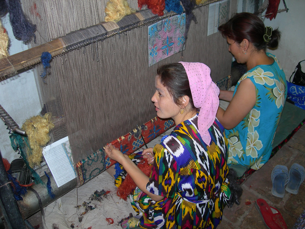 The city is famous for it’s rug-making, an art still practised today