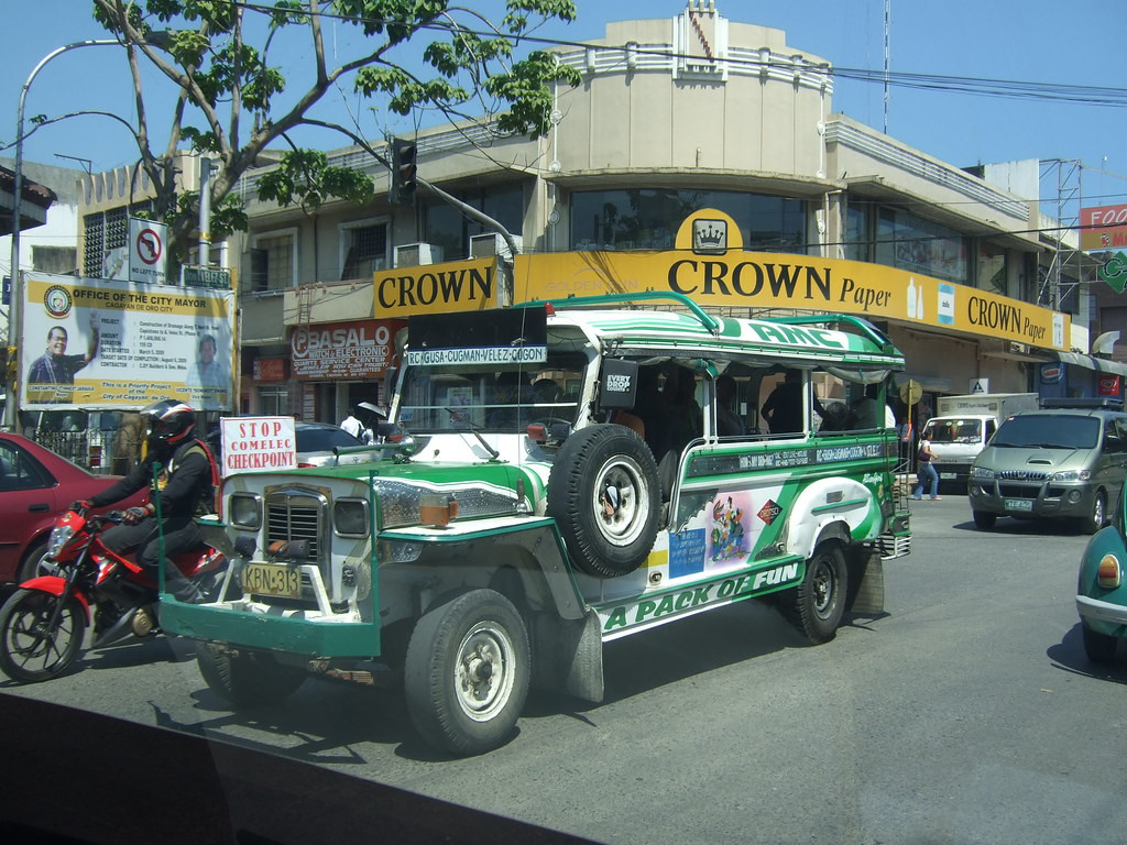 Sometimes we’ll take the uniquely Philippino Jeepneys for short trips, although mostly we use comfortable minibuses and 4WDs…