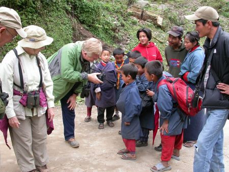 We'll encounter lots of local Bhutanese on our travels...