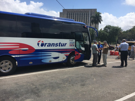 We'll begin with a flight from Fort Lauderdale to Havana and immediately board our bus...