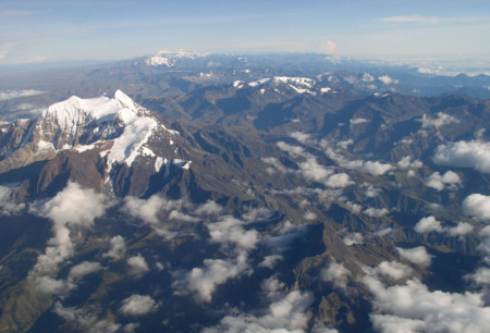 We have a couple internal flights, and one of them might offer some spectacular views of the Bolivian peaks.