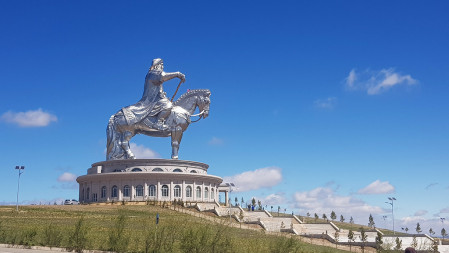And no tour to Mongolia would be complete without a visit to the massive statue of the man whose blood runs through the country, Chinggis Khan