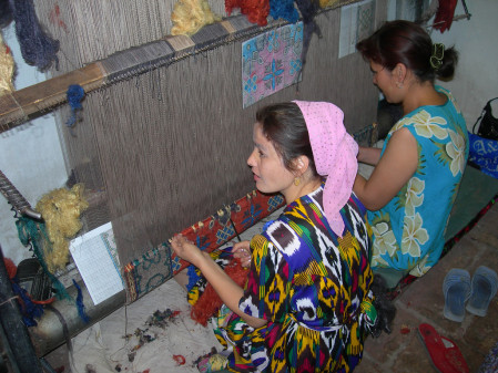 The city is famous for it's rug-making, an art still practised today